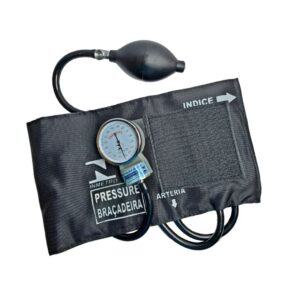 Kit Aparelho de Pressão Arterial c/ Fecho em Metal e Estetoscópio - NTL Pressure