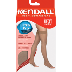 Meia Kendall 7/8 Média Compressão Sem Ponteira