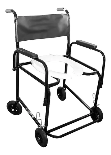 Cadeira De Banho Com Rodas Prolife Obeso Flex Pl 2002 - Imagem 3