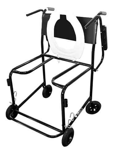 Cadeira De Banho Com Rodas Prolife Obeso Flex Pl 2002 - Imagem 2